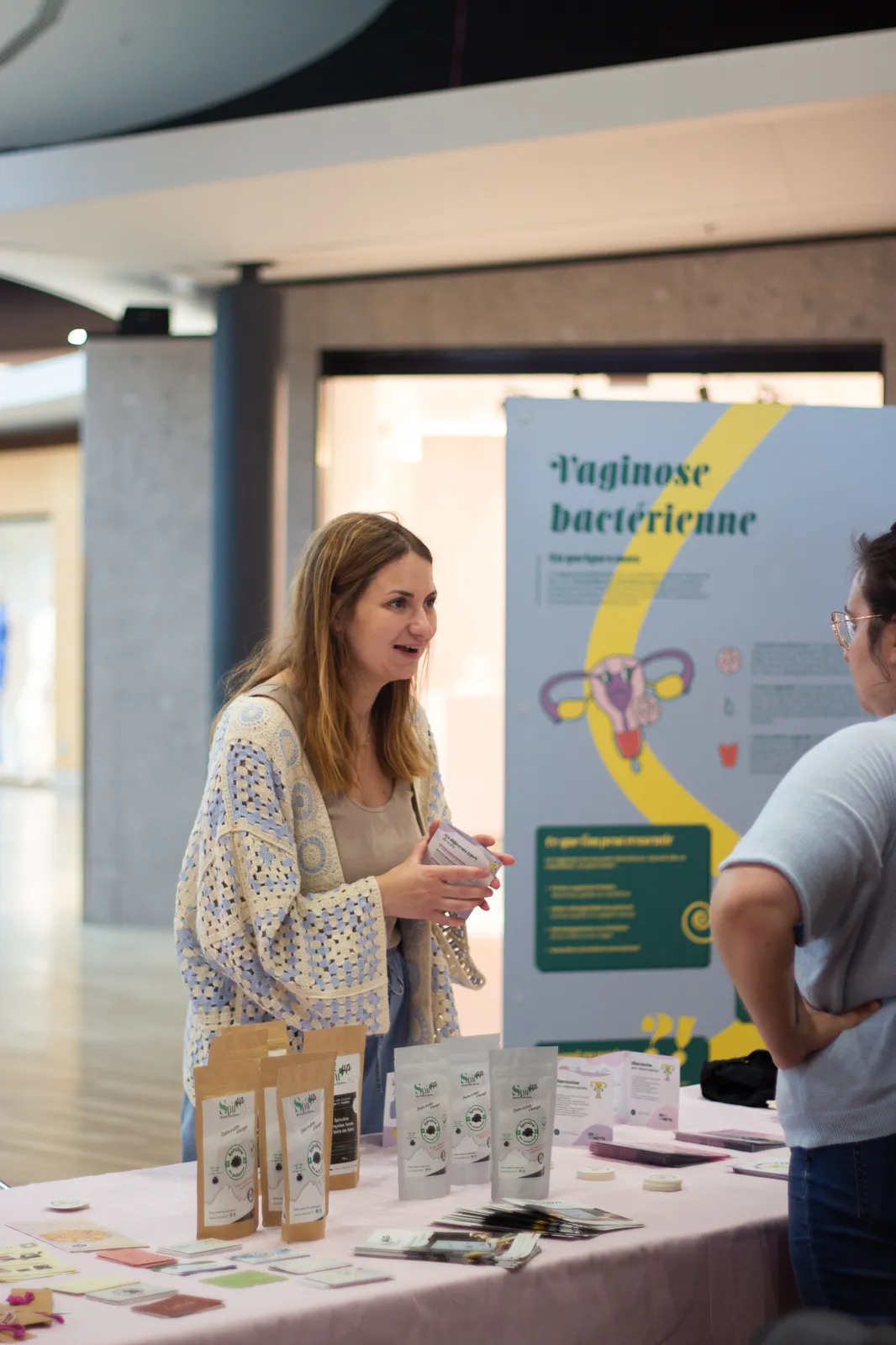 Stand de sensibilisation Endonenette