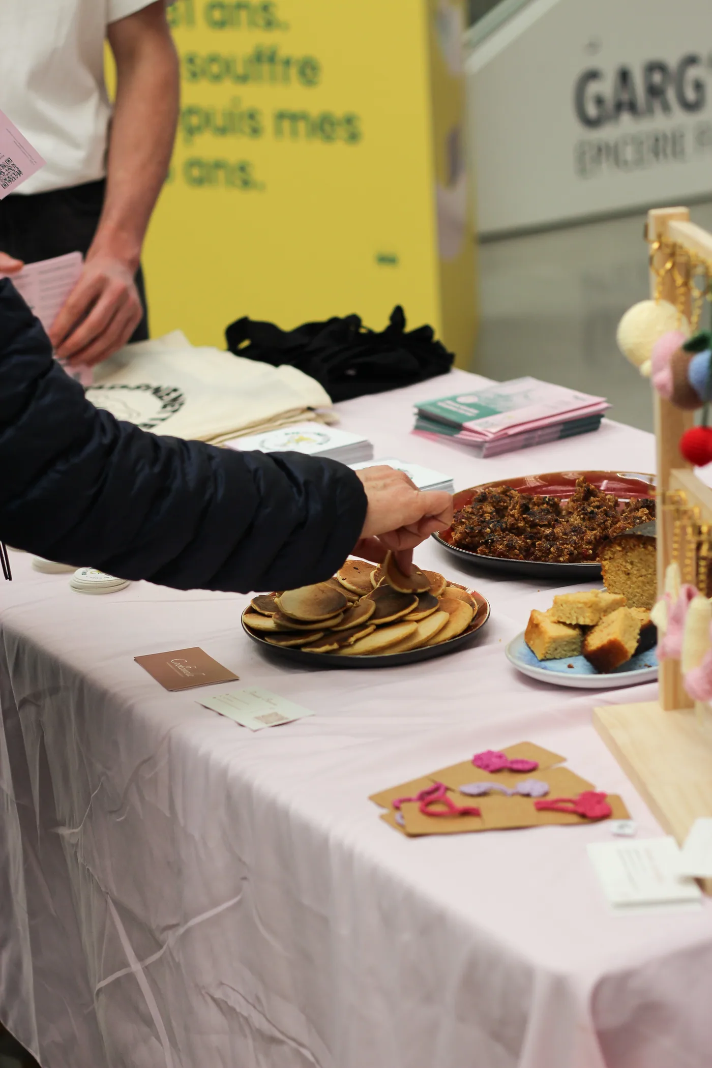 Muffins, cookies, boissons