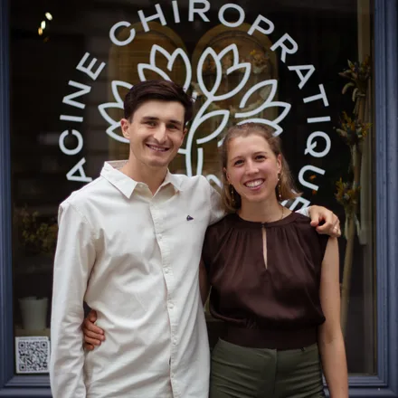 Photo de Léo et Ishra, Chiropractie à Pau